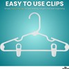 1InTheHome Multi-Purpose Hanger Clips (24 Count) White