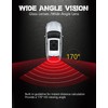 RED WOLF Aftermarket Backup Camera for Jeep Wrangler JK 2007-2018