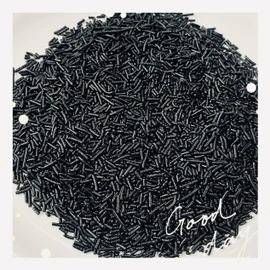 GR05. Sprinkles para repostería. 200gramos. MOD. GRANILLO NEGRO Decoración comestible para pastel, postres, galletas, brownies y más.
