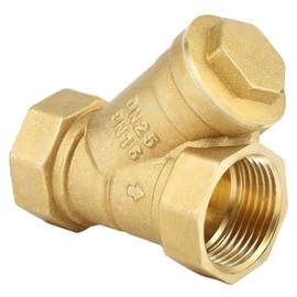 1"BSPP Y en forma de latón filtro de filtro de la válvula rosca hembra conector para la separación de aceite y agua, Componentes Auxiliares Neumáticos