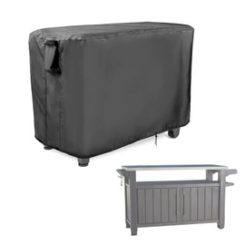 Prep Table Cover for Keter Unity XL, 420D 55" Rolling Carts Cover for Stainless Steel Workbenches, BBQ Grill Carts,Waterproof, Dustproof & UV Resistant （140 * 61 * 81cm