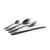 Excelsa Pack of 4 Cutlery Baroque Black