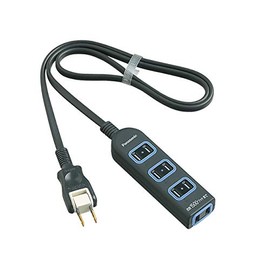 Panasonic The Tap X 4 Count, 3.3 ft (1 m), Black WHA2514BKP