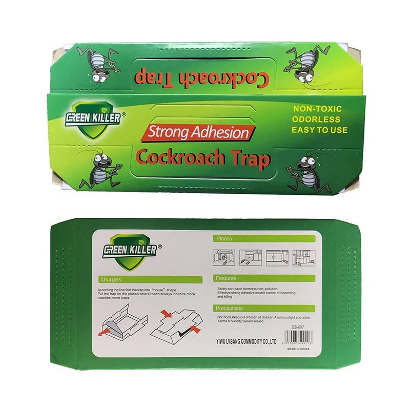 Cockroach Trap Roach Killer Indoor Home Non-Toxic Sticky Trap Bug