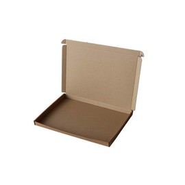 Trojan C4 A4 Brown 322 x 229 x 20mm Royal Mail Large Letter PIP Parcel Shipping Box Easy to Fold up Eco Friendly FSC Certified Biodegradable Recyclable (Pack of 50)