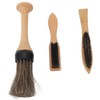 3pcs Barber Brush Set Professional Soft Bristles Portable Barber Neck
