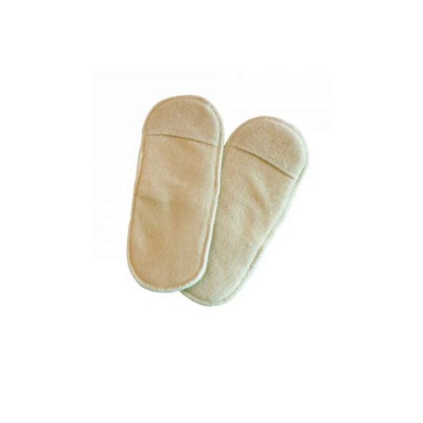 Popolini EasyFree Cloth Nappy (EasyFree Booster Insert, Terry Cloth, Natural,