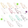 Shimano ED-R02T 014 Metal Jig, Flame Moon Bakubaku Tie, FT Double Curly