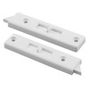 Prime-Line F 2671 2-9/16 In. White Vinyl Window Tilt Latch