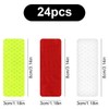 Thyonta Reflective Stickers 24PCS Safety Reflector Tape Warning Strips Waterproof