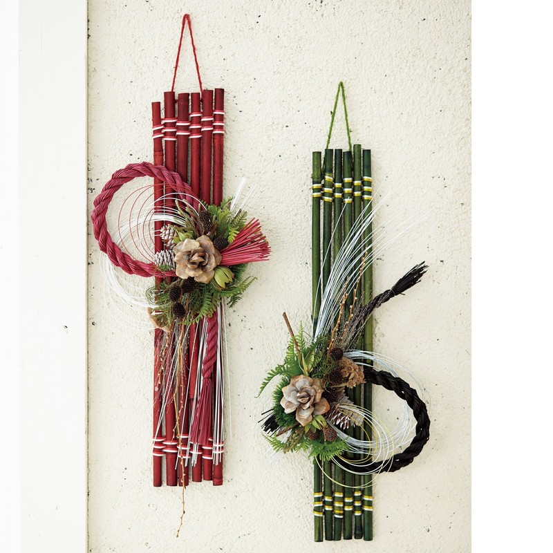Daichi Farm DO003332-700 Preserved Flowers, Miyako Pine and Small Green,