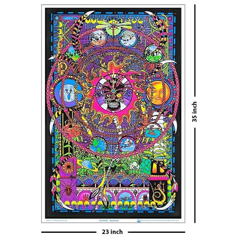 Spectrum - Blacklight Poster - 23" x 35"