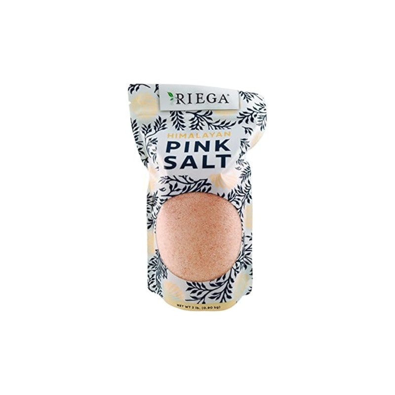 Riega Himalayan Fine Grind Pink Salt, 2 Pound