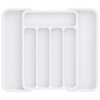Aujen Cutlery Tray for Drawers, Removable, Expandable, Practical Drawer Insert,