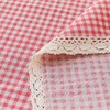 Fantastshop Checkered Tablecloth Rectangle - Cotton Linen Fabric Plaid Buffalo