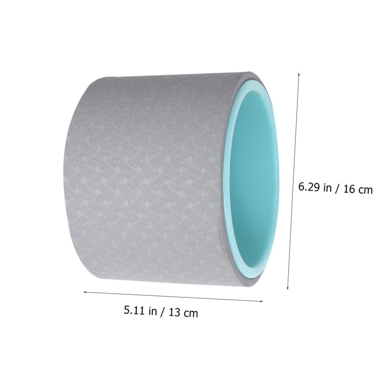 KOMBIUDA Yoga Wheel for Backbend Practice Fitness Roller for Stretching