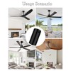 Zronon 36 Inch Ceiling Fan Downrod,Extension Rod for Multiple Ceiling