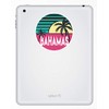 2 x 10cm Bahamas Vinyl Stickers - Caribbean Travel Sticker