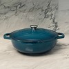 Lexi Home Enameled 5 Qt. Cast Iron Dutch Oven Braiser