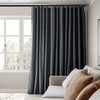 MaKefeile Room Divider Curtains Total Blackout Privacy Curtain Panel Room