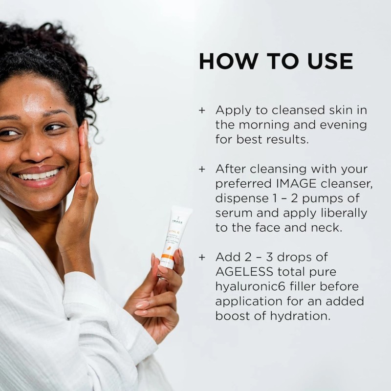 IMAGE Skincare VITAL C Hydrating Anti-Aging SERUM, New