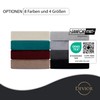 Devior Cashmere Touch Spannbettlaken 90x200-100x200 cm anthrazit | 190 g/m²