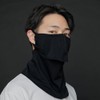YAKeNU UV CUT MASK 99.9 Black Label Face Cover, Black
