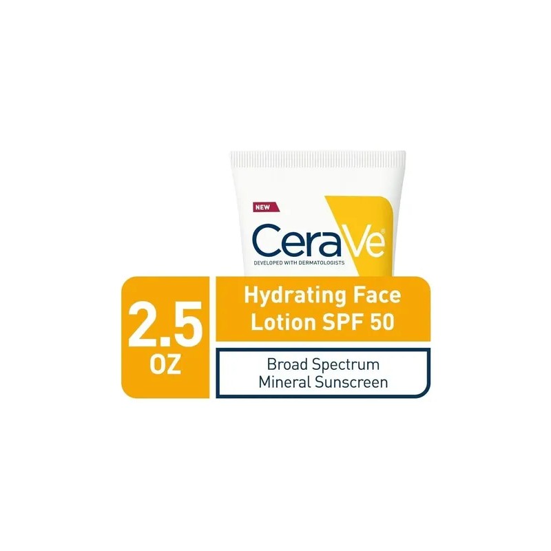 Cerave Mineral De Protección Solar Hidratante Spf 50