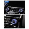 Aluminum Centre Console Cover Compatible with Honda CRV CR-V 2017