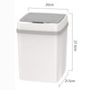 Automatic Trash Can Touchless Quiet Large Capacity Motion Sensor Waste