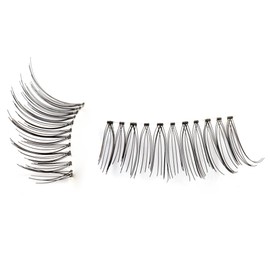 DYU1 Half False Eyelashes, 10 Pairs, Russian Strip Lashes, D/DD Curl, Fluffy Mink Eyelashes, Natural Eye Lashes Pack, Reusable Eyelash Extension