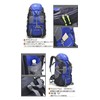 Raijoda Mountain Climbing Backpack, 16.3 gal (45 L), Outdoor, Skiing,