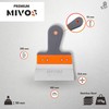 Mivos Professional Surface Spatula Made of Stainless Steel 150 x