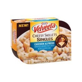 Kraft Velveeta Chicken Alfredo Cheesy Skillets Singles Microwave Dinner 9 oz (Pack of 6) by Kraft