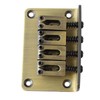 4 String Guitar Bridge Ukulele Bass Metal Bridge Replacement for