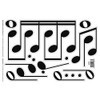 Chamberlain Music WMN30 Magnetic Music Symbol for Whiteboard
