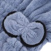ZJchao Toallas para Secar el Cabello, Gorro de Microfibra para