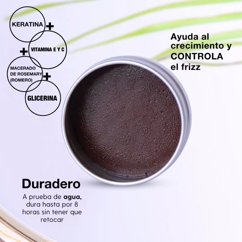 Biotiks Gel De Ceja Cacao Con Karité Y Keratina Pigmento+crecimiento