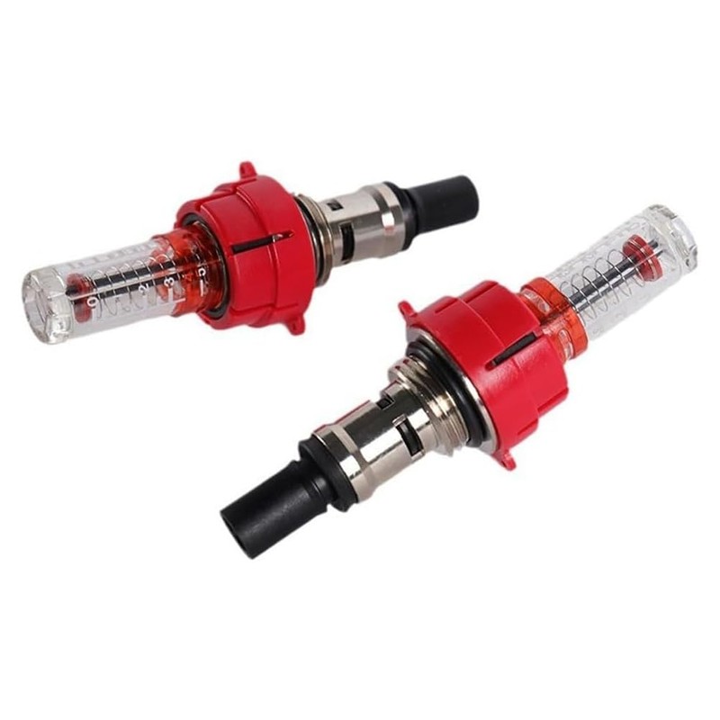 DHYAWUER 6 Pcs Underfloor Heating Manifold Flow Meter, Visual Flow