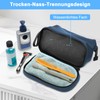 Lermende Transparent Toiletry Bag, Liquid Bag, Hand Luggage, TSA Approved