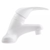 Dura Faucet (DF-PL100-WT) RV Single Lever Bathroom Faucet (White)