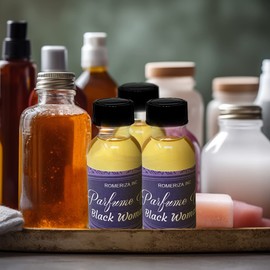 Onisavings Fragrance Body Oil BLACK WOMAN Perfume For Women, Essence Oil For The Body, Our Definition,in Glass Bottle (2 oz Boston Glass Bottle)