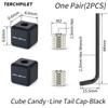 Bike Cable End Caps - Alloy Cable Crimps for Brake