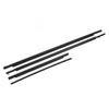 4Pcs Car Window Seal Stripe 68161‑35073 Replacement For Toyota FJ