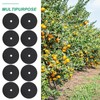 10pcs Mulch Ring Tree Protector Mat Nonwoven Tree Protection Mats