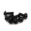 A ABSOPRO Pack of 6 Motorcycle Hexagonal Number Plate Screw