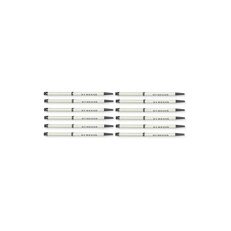 5-Star Luxury Iconic St. Regis Hotel Ink Pen Souvenir, White,