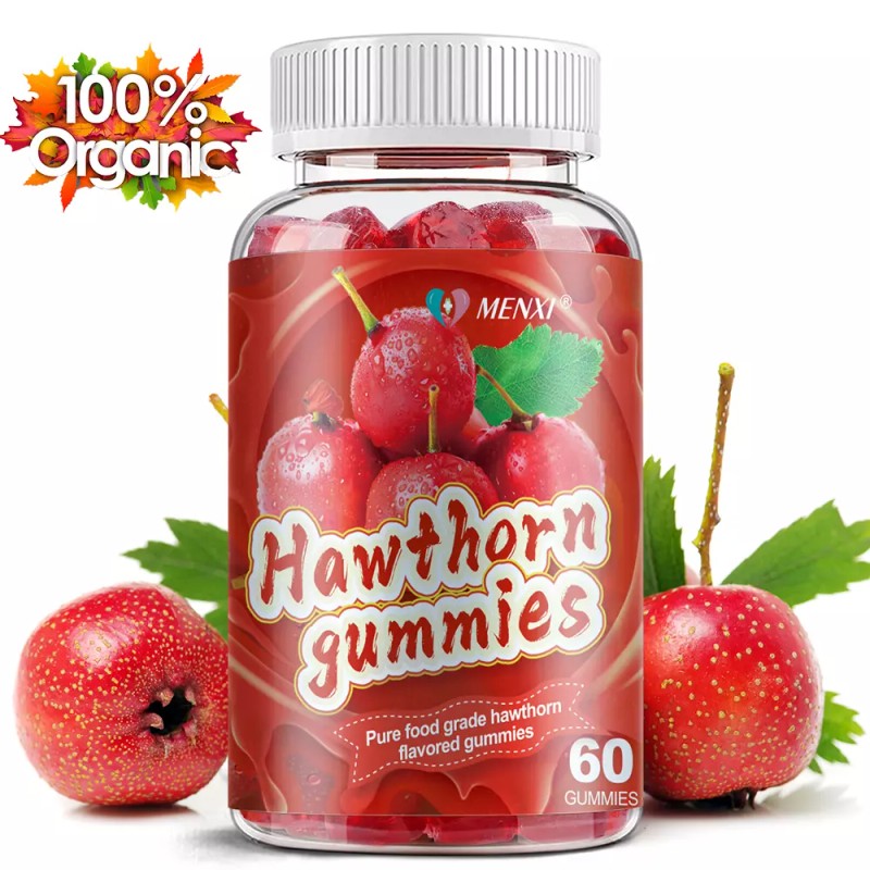 MENXI Hawthorn Gummies - Cardiovascular Health, Digestive & Antioxidant for