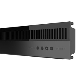 Vornado Vornado PROFILE Window Fan, Whole Room Air Circulator, Reversible Exhaust, Quiet Operation, 3 Speed Settings, Low Profile Window Fan for Kitchen, Bedroom, and Home, Black