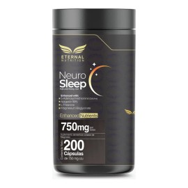 Neurosleep stack 200 capsulas 750mg por porcion bisglicinato de magnesio teanina apigenina y sam-e sin melatonina by Eternal Nutrition                